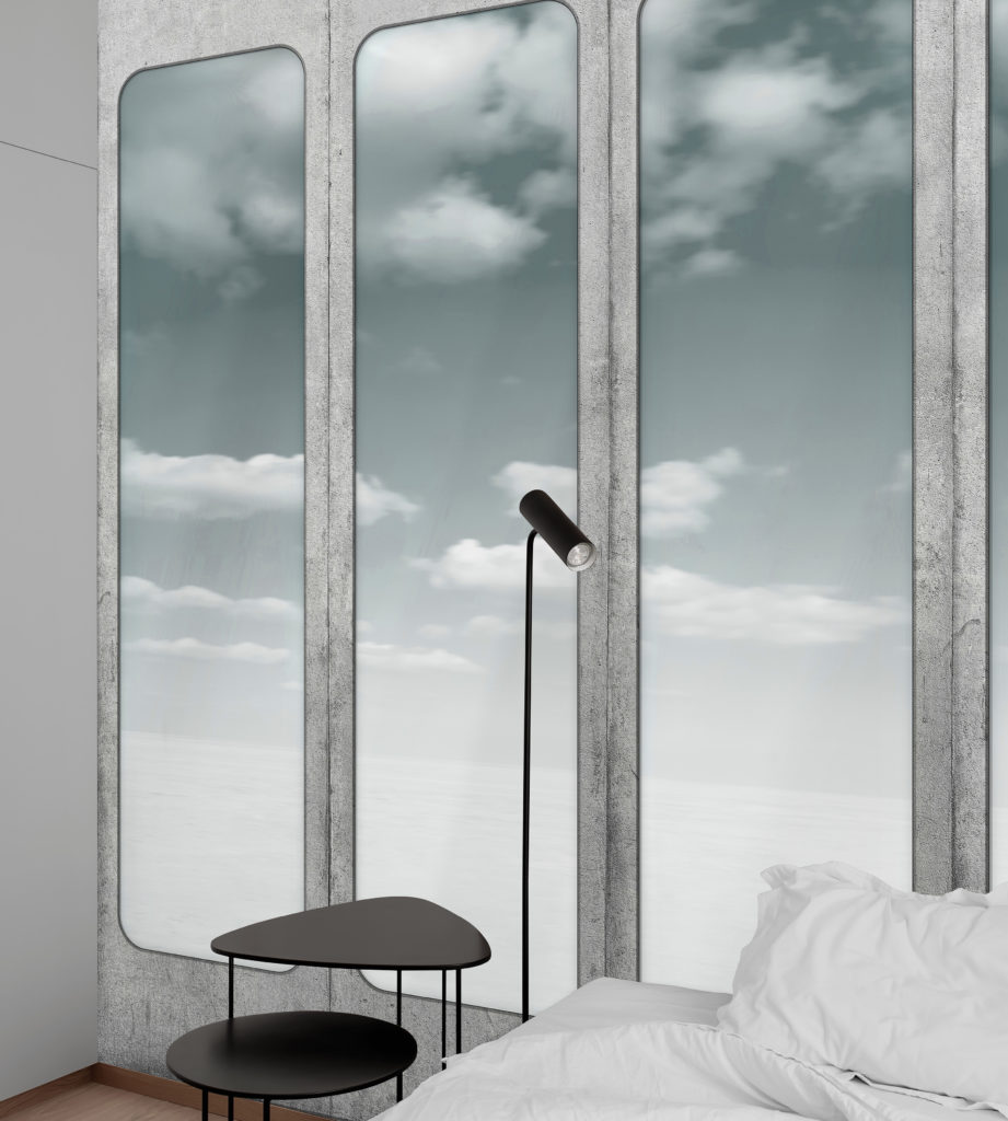 WallPepper Up-to-Date Bluebird looks like windows with sky and clouds beyond