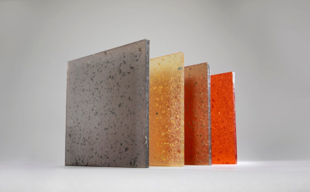3form Flek four colors