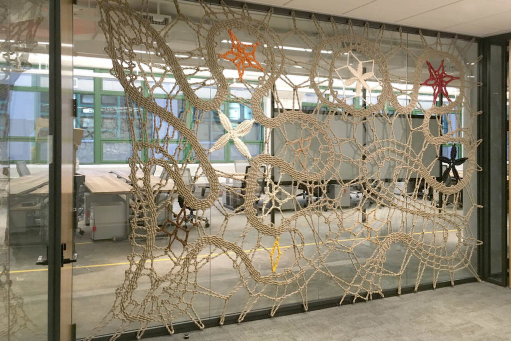Mantzalin's Architectural Lace Etsy Offices