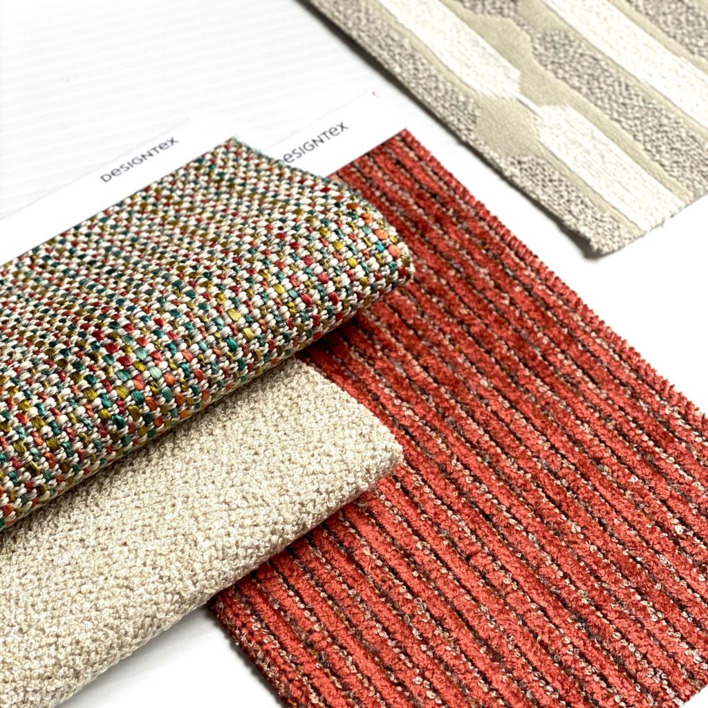 West Elm and Designtex four samples detail