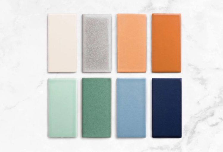 Noz Nozawa Fireclay Tile sample pack