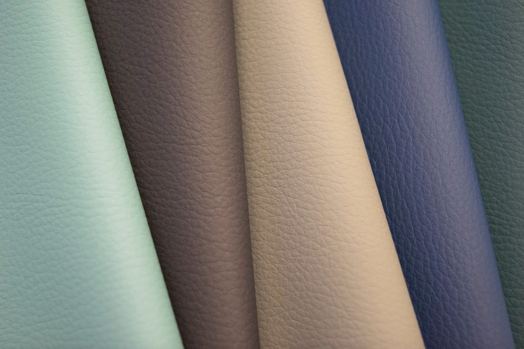 Camira’s Regent and Port Port swatches detail