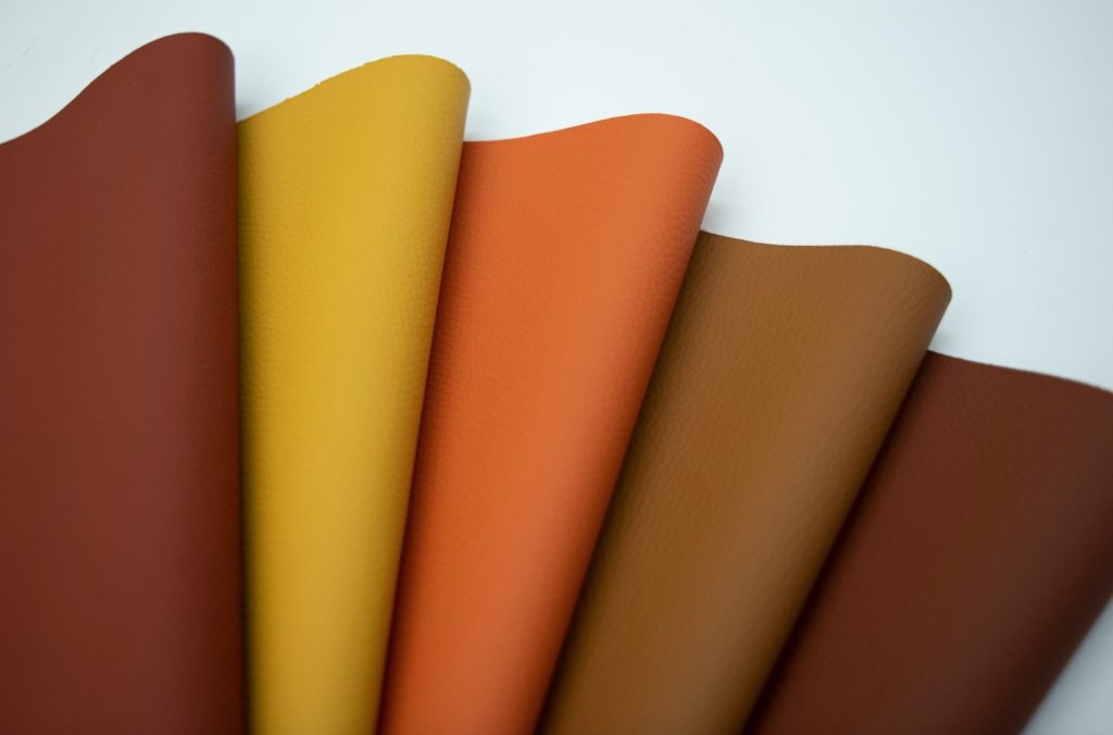 Camira’s Regent and Port Port swatches detail