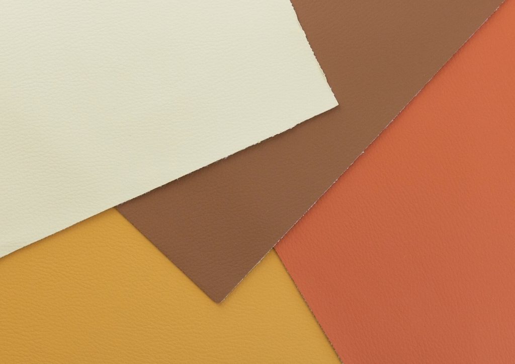 Camira’s Regent and Port Port fabric swatches
