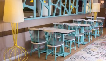Tabletops by Sandalyeci are Vivid and Versatile