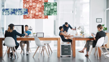 Luxxbox Motif for a new Look in Acoustical Lighting
