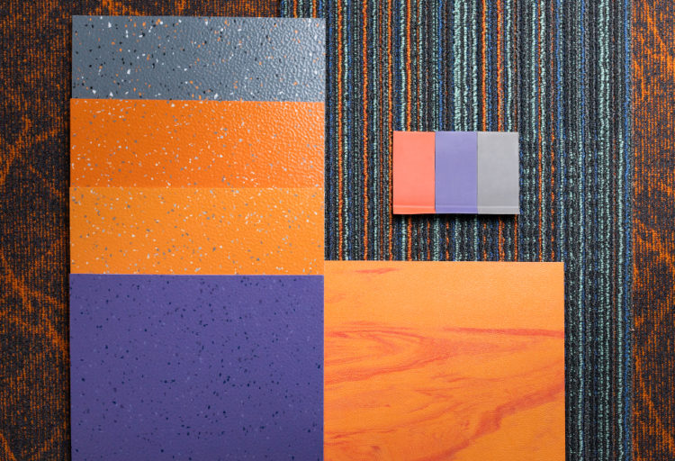 Tarkett Color Spalsh palette sample