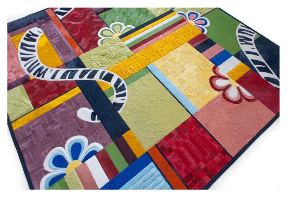Fantastic Voyage Rug view from above