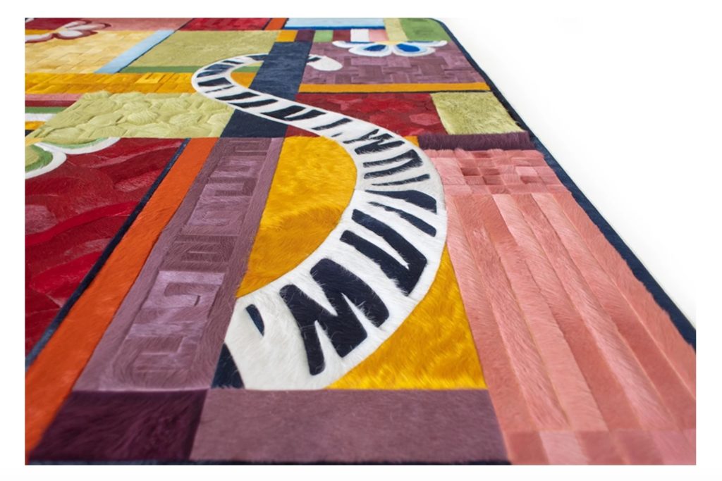 Fantastic Voyage Rug detail tiger tale
