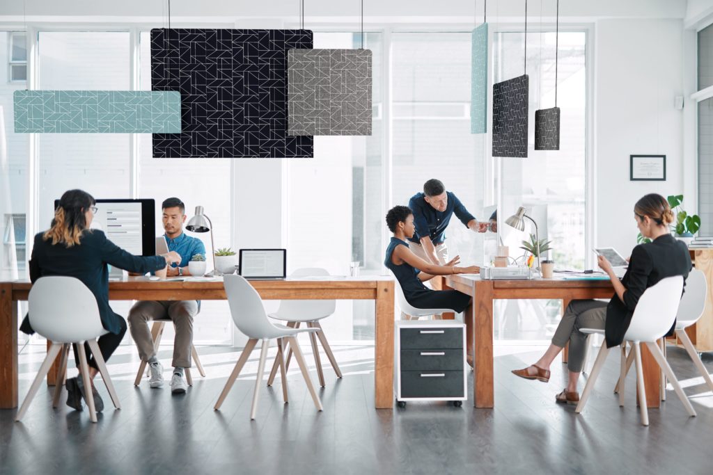 Luxxbox Motif Dazzle in three shapes in workspace