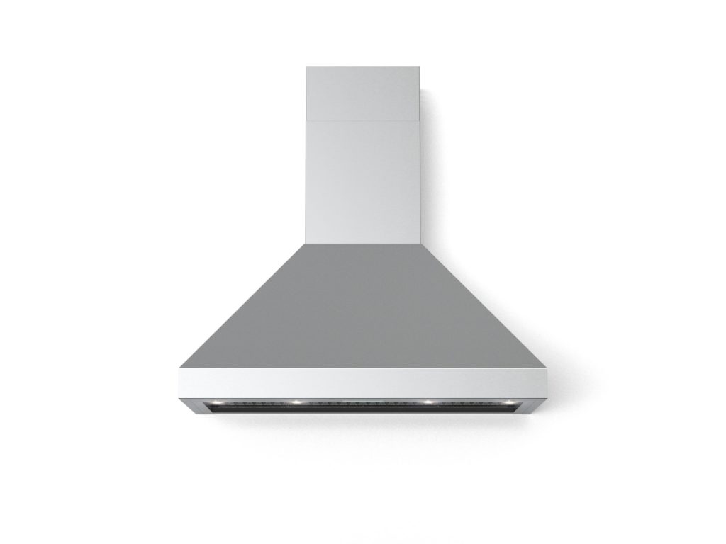Verona Designer Kitchen Hood stainless chimney