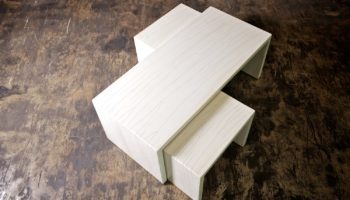 Elan Atelier's Gesso Tables Nest Nicely