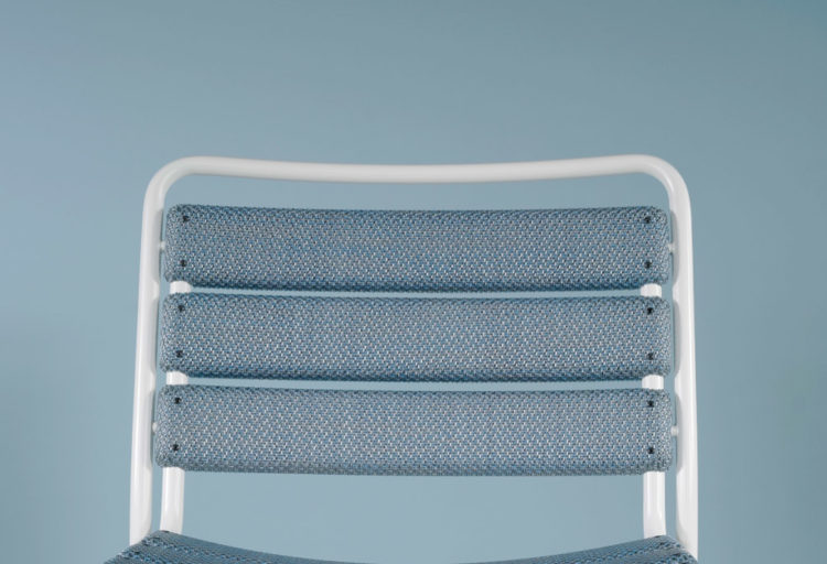 Twiggy and Diade Elba chair fabric detail