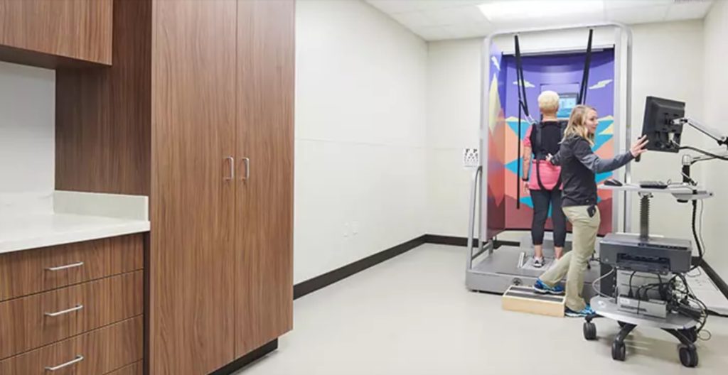 Wilsonart's High Pressure Laminate at Saint Luke's rehab