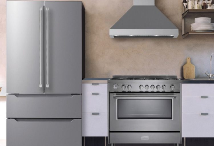Verona Designer Kitchen Hood stainless kitchen suite