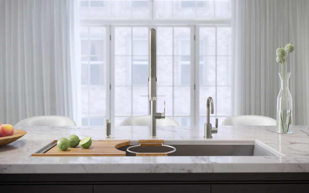 Juxtapose Faucet for Kallista front view