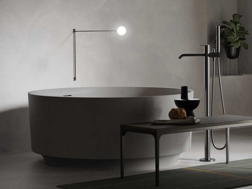 Inbani Arc Collection circular arc in gray