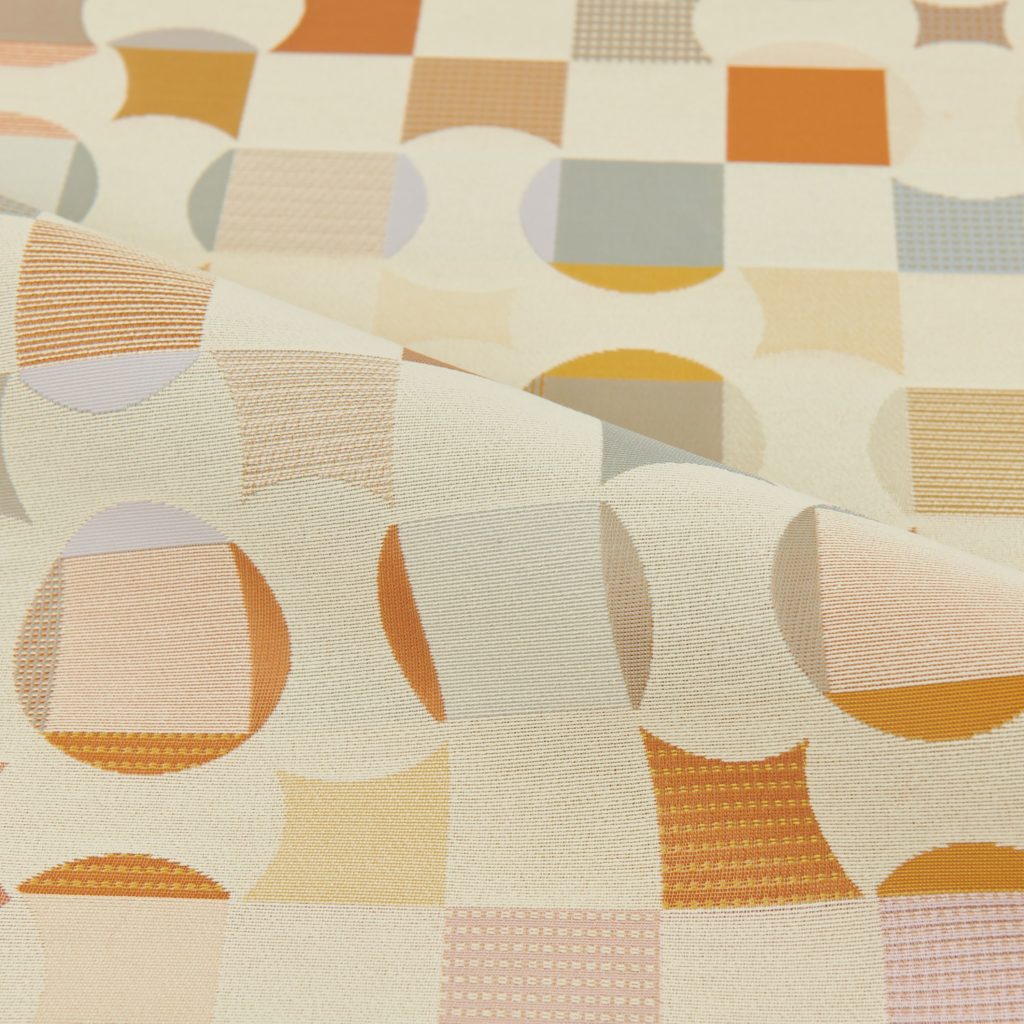 Designtex Biophilia 2.0 circles and squares on white background