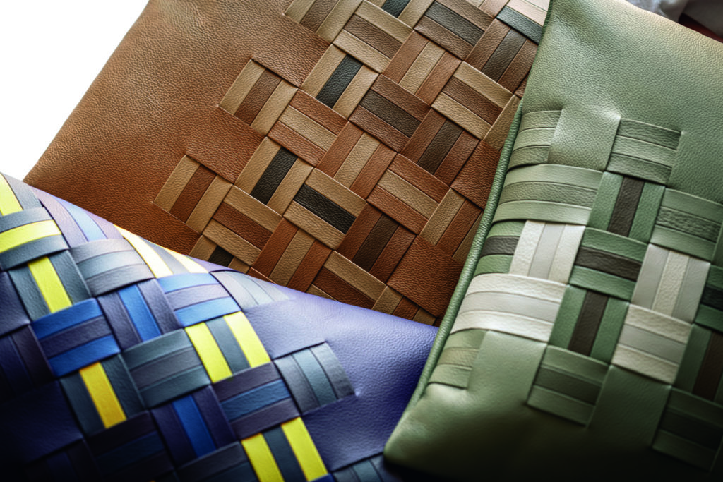 Graphene Leather details of pillows