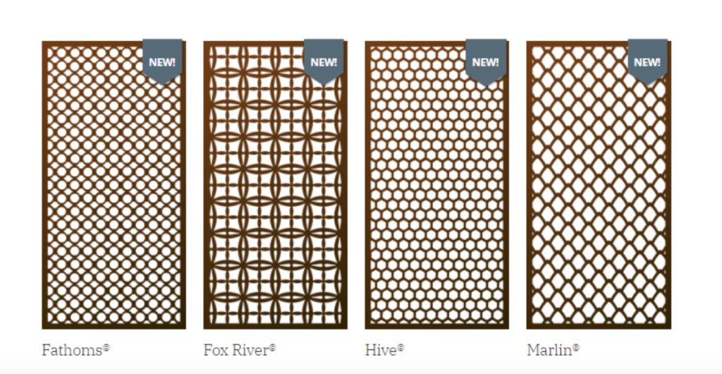 Mesh by Parasoleil four sample designs