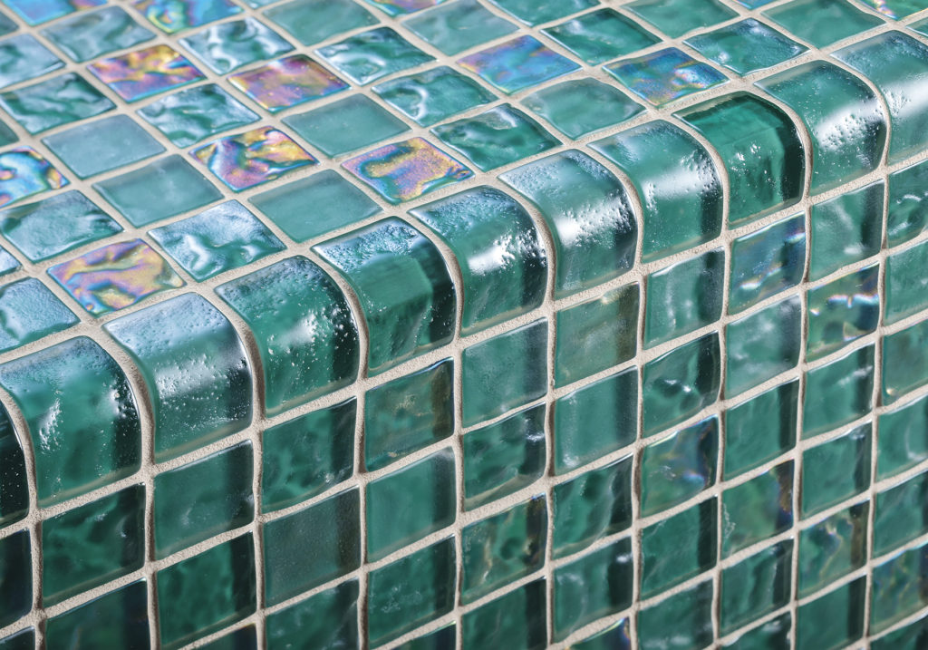 Lava Glass tiles cool tropics