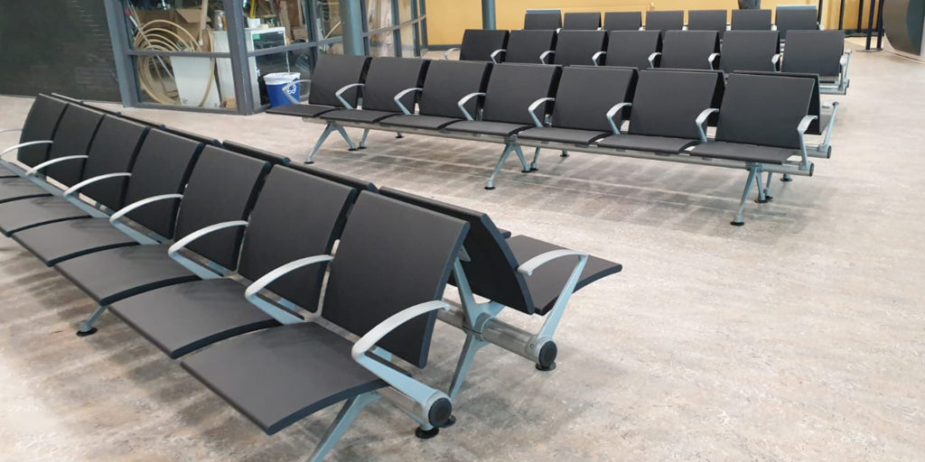 Inspec Flite Seating airport brown 