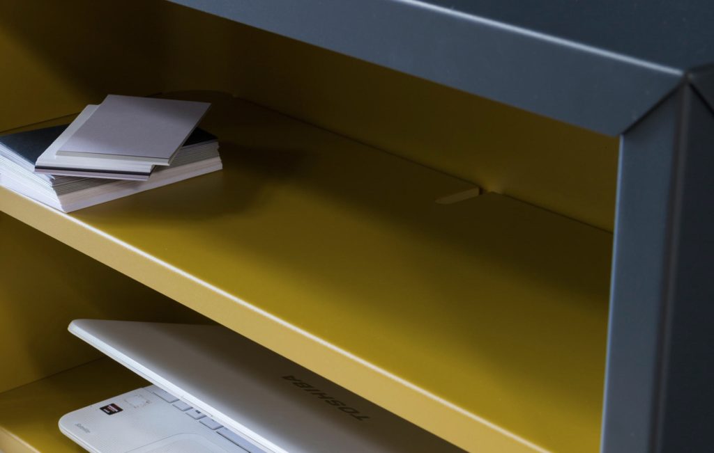 Auster Secretary with Pantone Colors detail