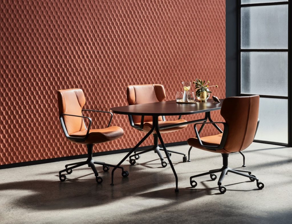 EchoPanel line echo emboss conference orange
