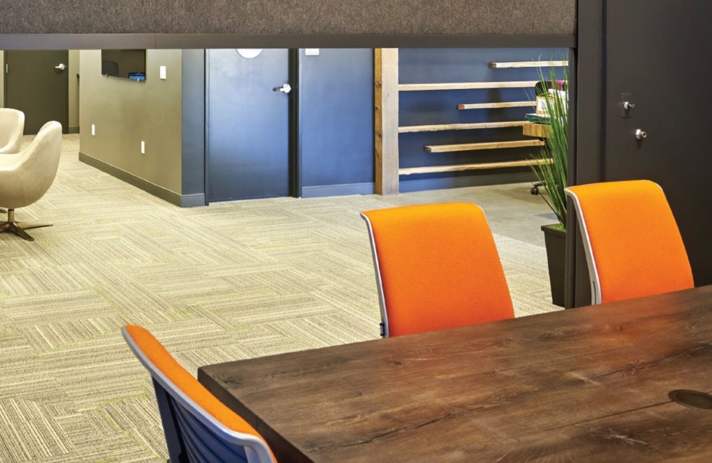 Tudelü UP in small conference room
