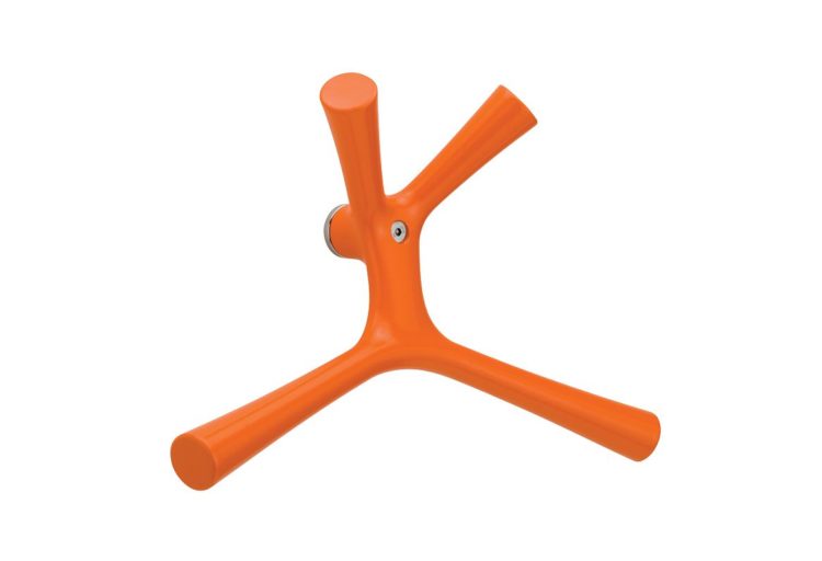 Mockett's CH46 "Kangaroo" coat hook orange