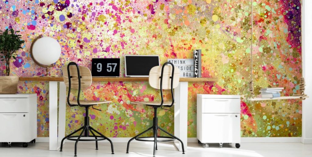 Wallsauce Geode Collection burst of joy