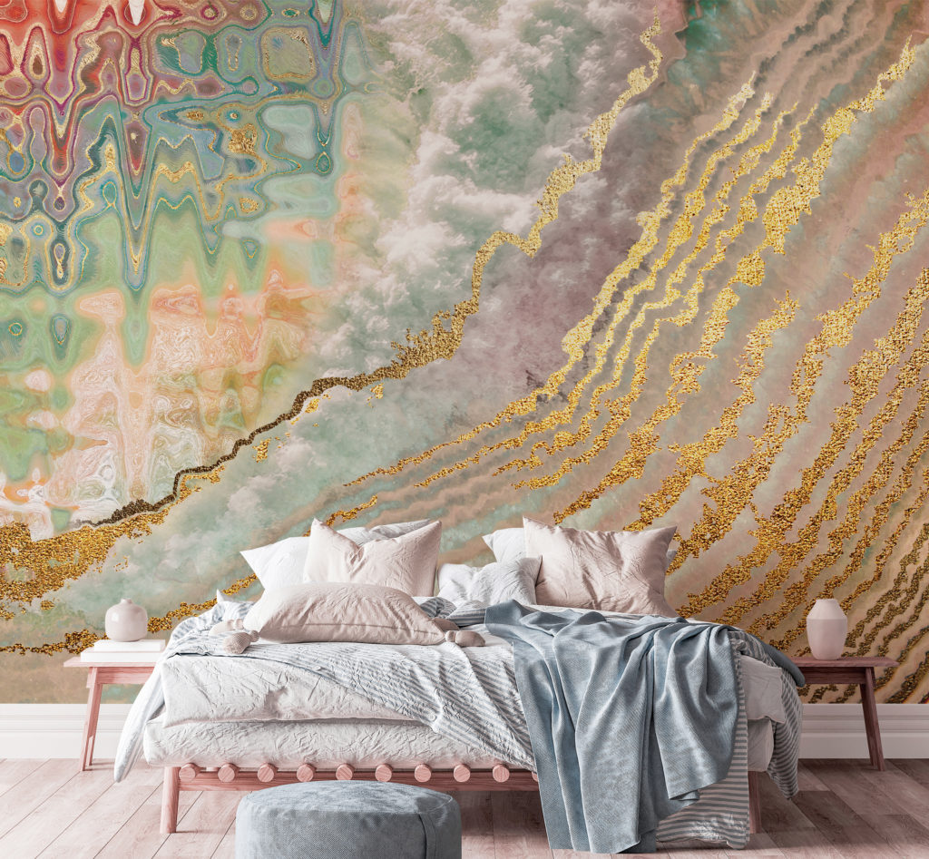 New Pastel Patterns for Wallsauce’s Geode Collection New Pastel Patterns for Wallsauce’s Geode Collection