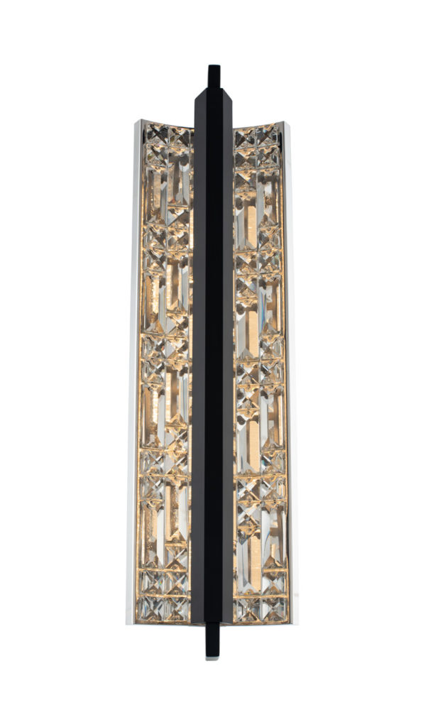 Capuccio wall sconce on white background