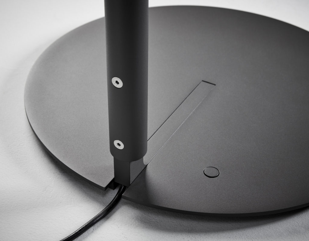 Motive Lighting floor lamp base detail