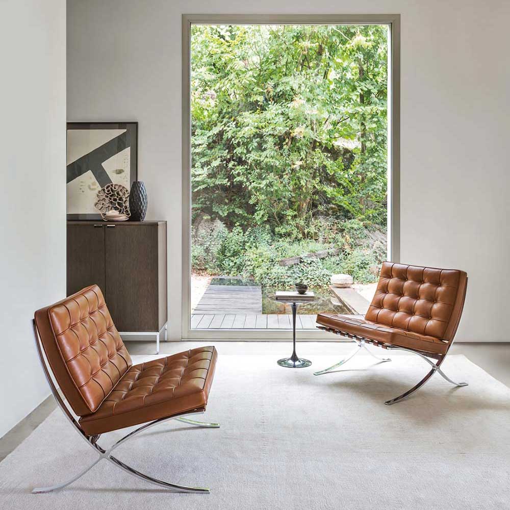 Herman Miller Knoll merger Barcelona Chair