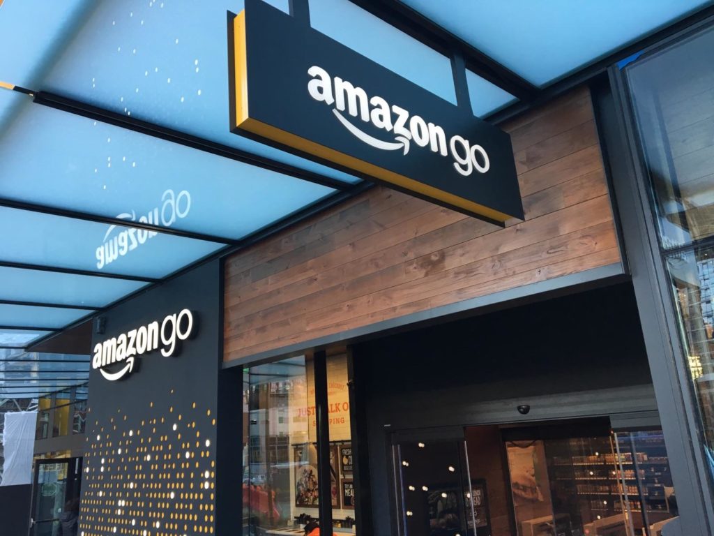 Olympia cladding Auburn on amazon go storefront