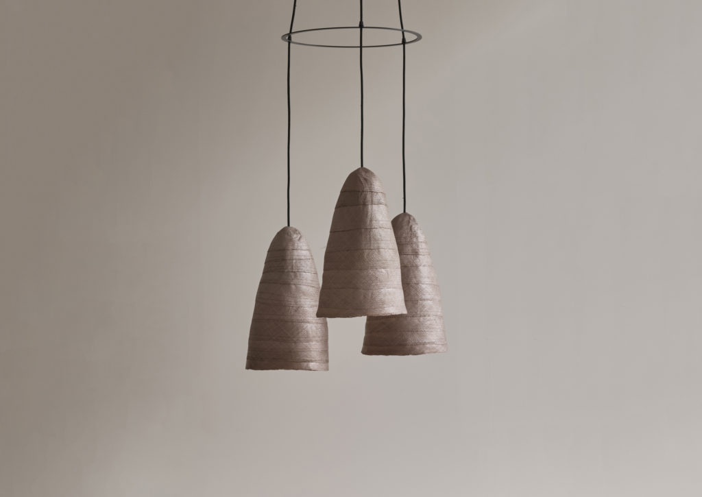 Pinch Lighting Beata Cluster pendant in nutmeg color