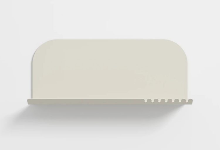 Most Modest Walter Shelf white long