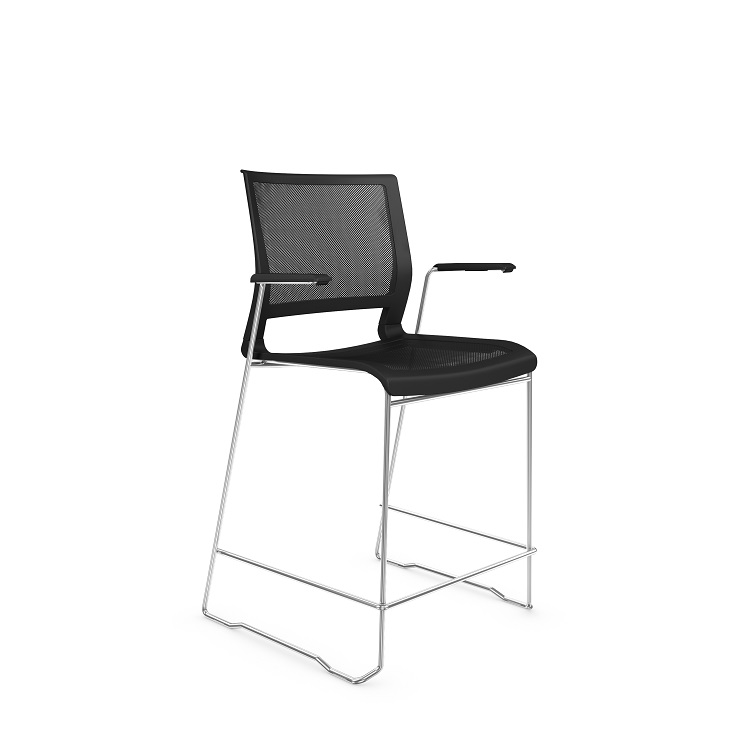 Kip Seating black stool