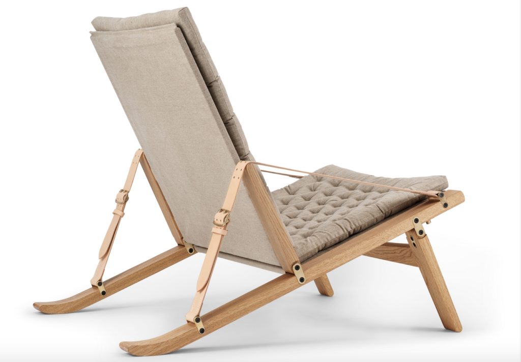 Plico chair side/rear view