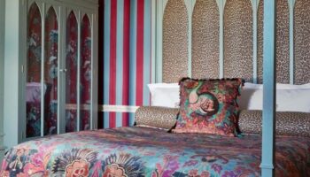Andastra is Sumptuous Fanciful Fabric from House of Hackney