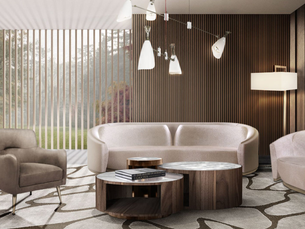 Antigua Table in a Luxurious Office