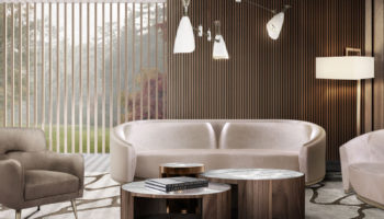 Antigua Table in a Luxurious Office