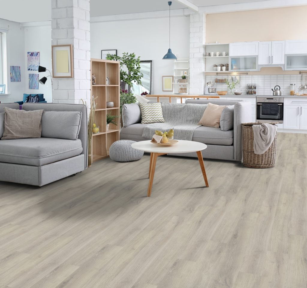 AVA FAVE neutral tones with a wood look in family room
