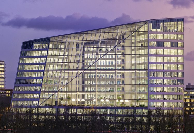 Amsterdam Edge Building sustainable office tower and community