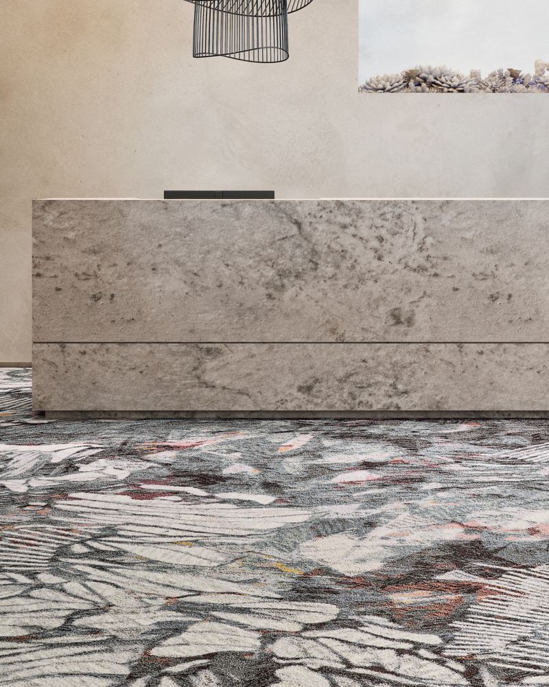 Mohawk Group Rheo Morph abstract design carpet