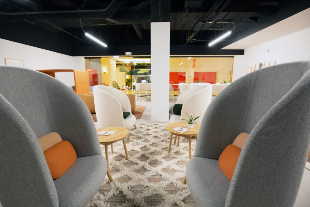 Hightower showroom at NeoCon