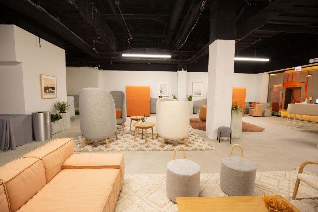 Hightower showroom at NeoCon