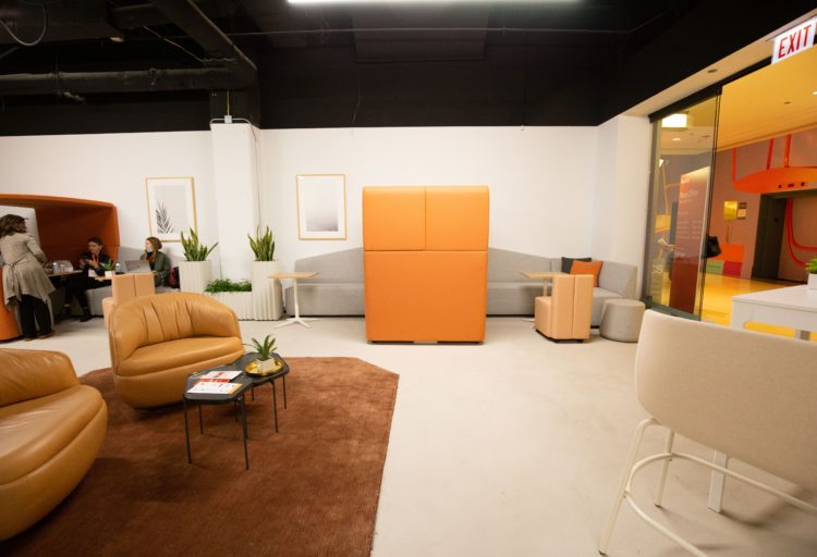Hightower at NeoCon exhibition showroom