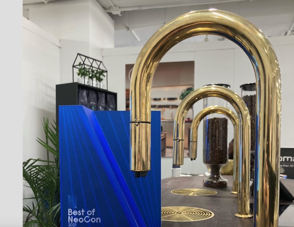 TopBrewer live at NeoCon with Best of trophy